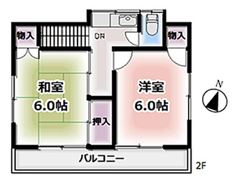 2F　間取り