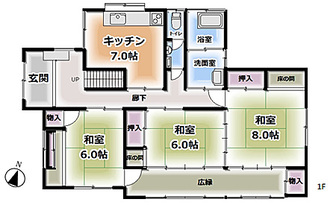 1F　間取り