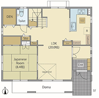 1F　間取り