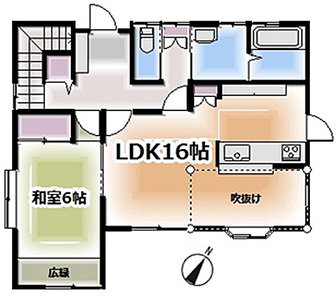 1F　間取り