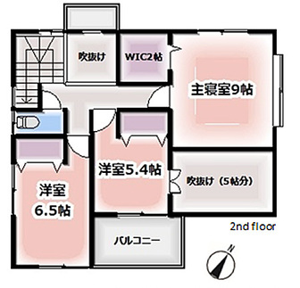2F　間取り