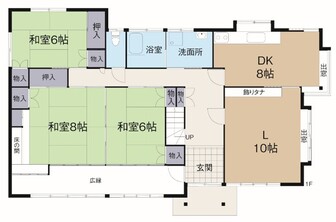 1F　間取り