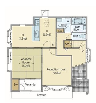 1F　間取り