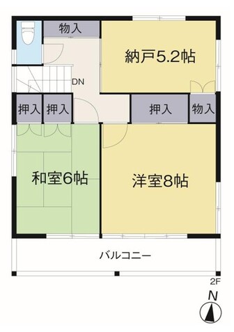 2F　間取り