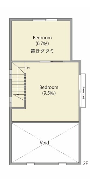 2F　間取り