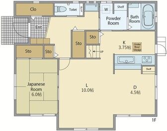 1F間取り図