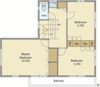 2F間取り図