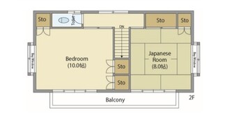 2F　間取り