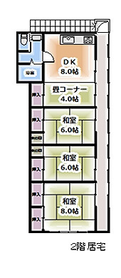 2F　間取図