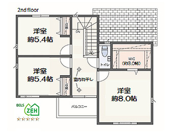 2F　間取図