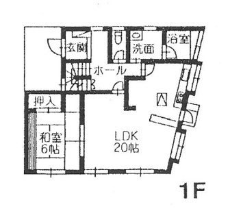 1F　間取図