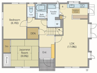 1F　間取り