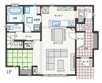 1F　間取り