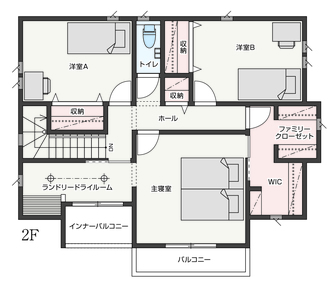 2F　間取り