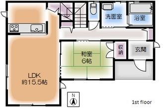 1階平面図