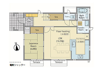 1F　間取り