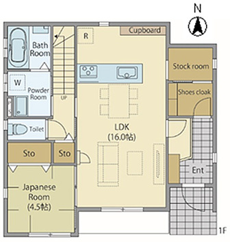 1F　間取り