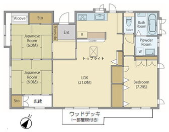 1F　間取り