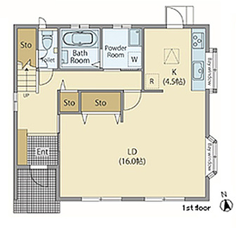 1F　間取り