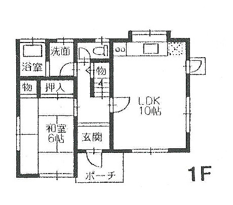 1F　間取図