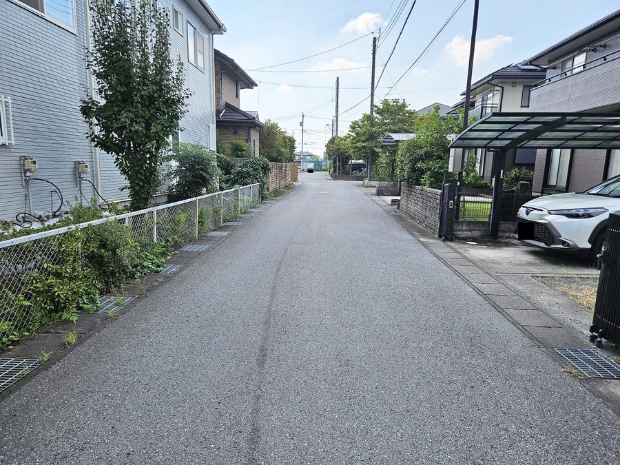 南側前面道路