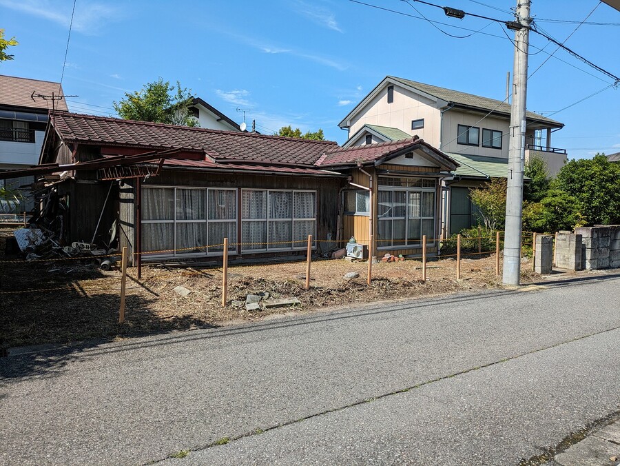現況建物は解体・更地でお渡しいたします