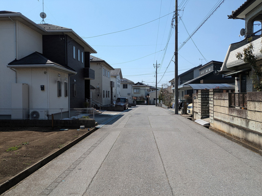 前面道路写真