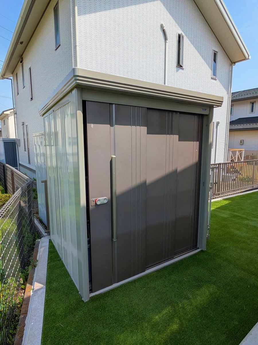 あると便利な物置付き
