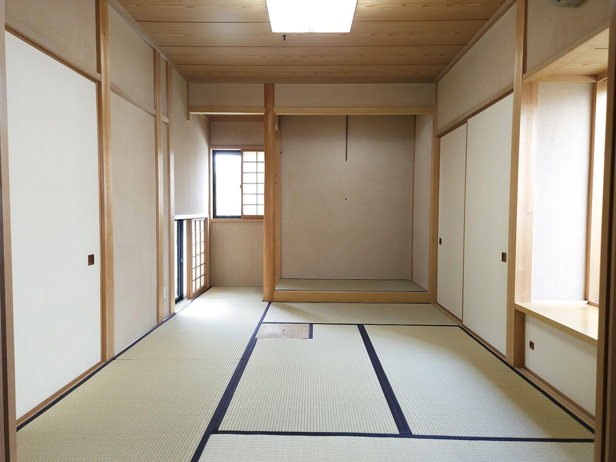 北東側和室　茶室としても利用可能です