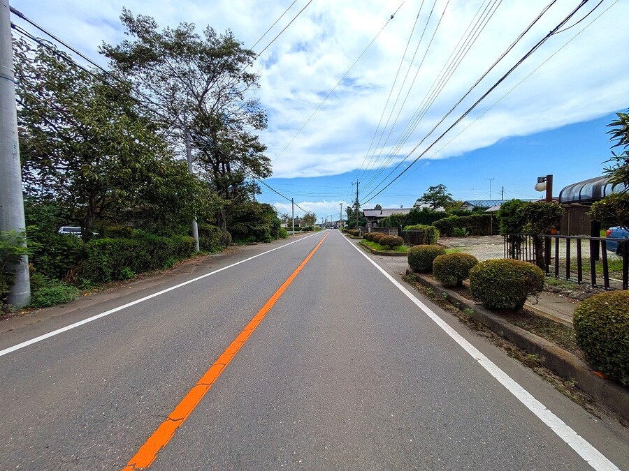 前面道路
