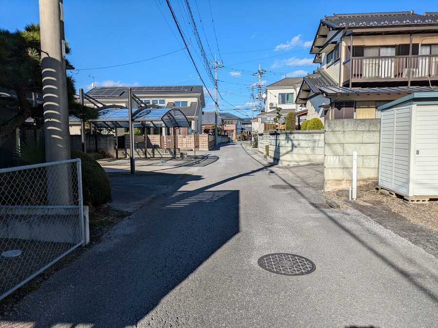 前面道路