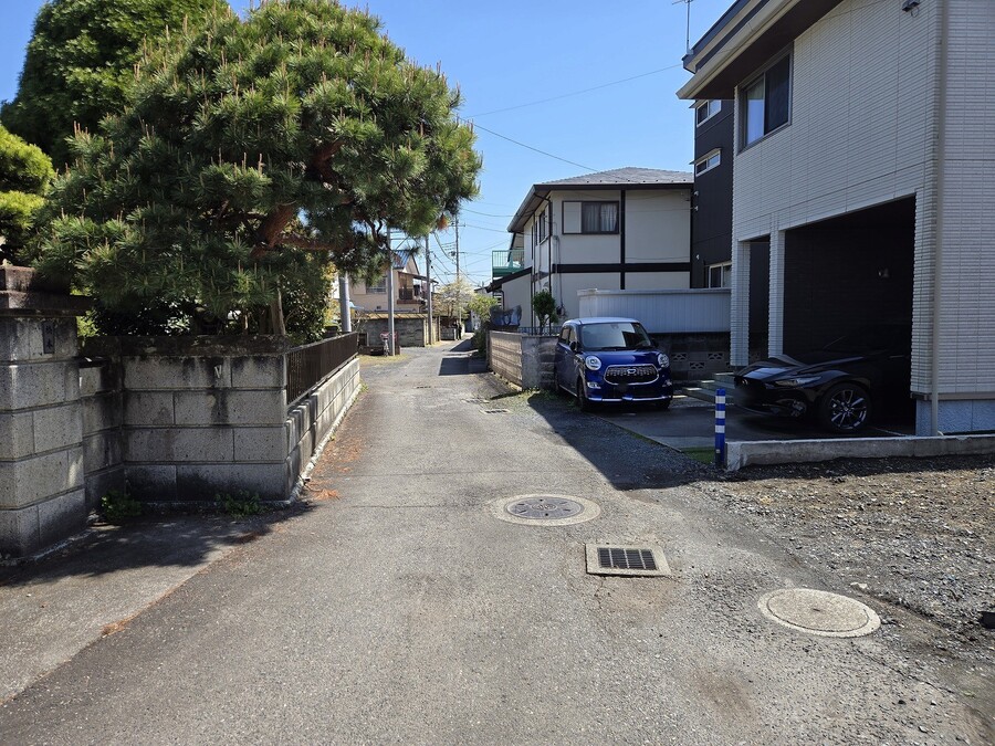 北側道路　東側より撮影