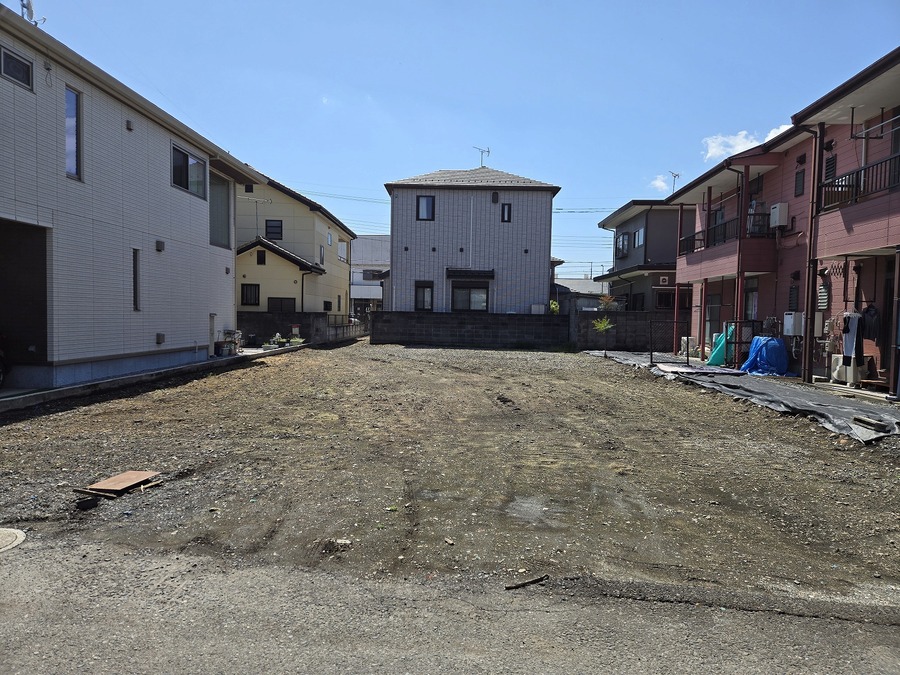 ゆとりある敷地