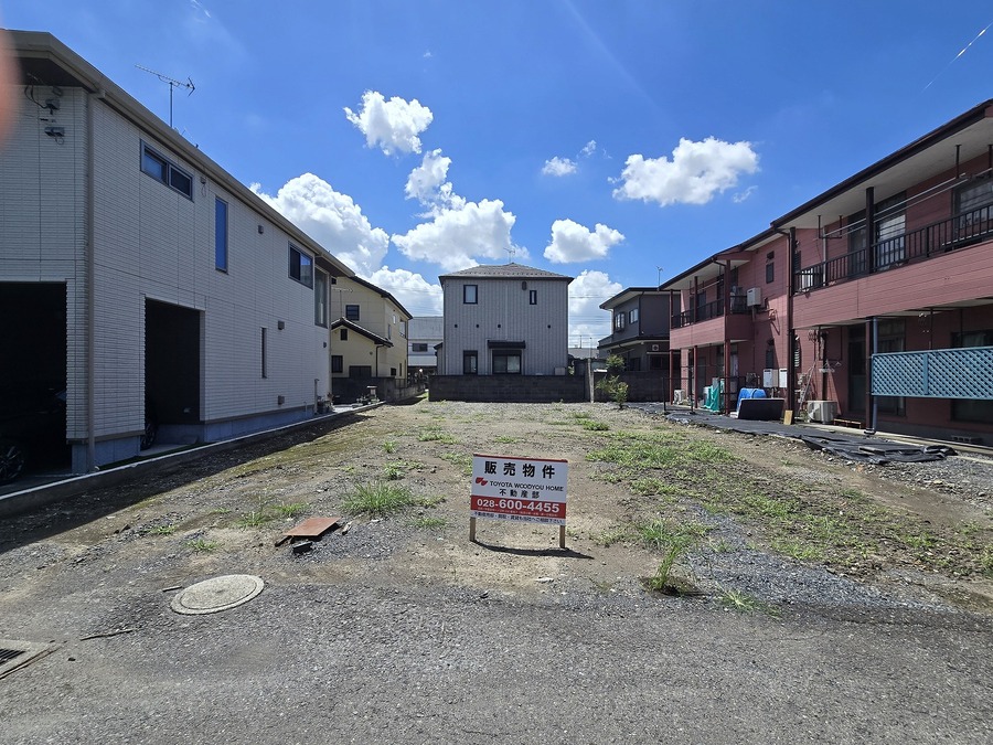 ゆとりある敷地