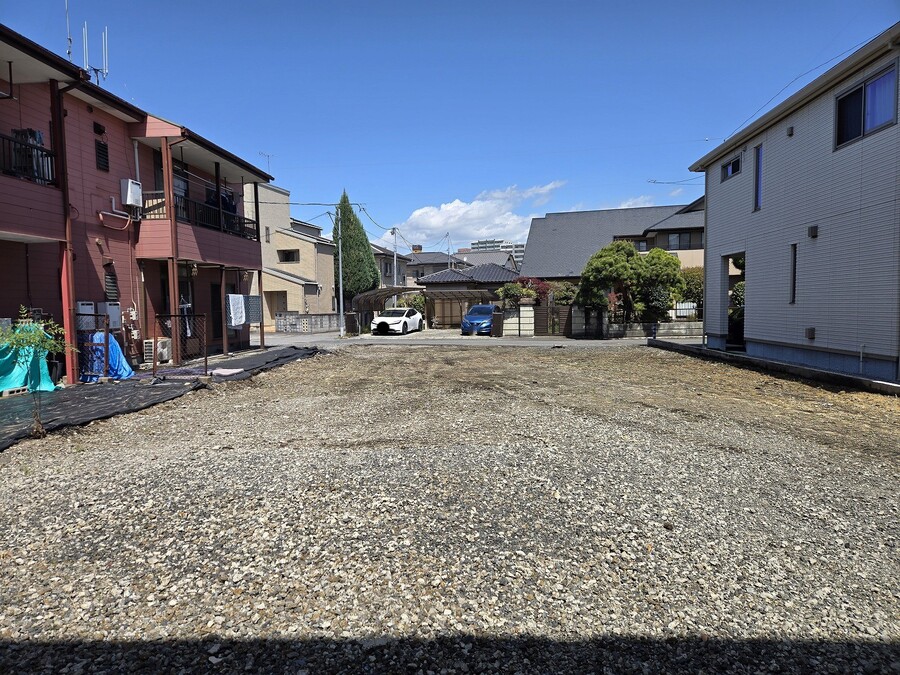 敷地南側より撮影