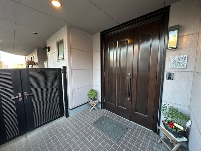 玄関（外側）