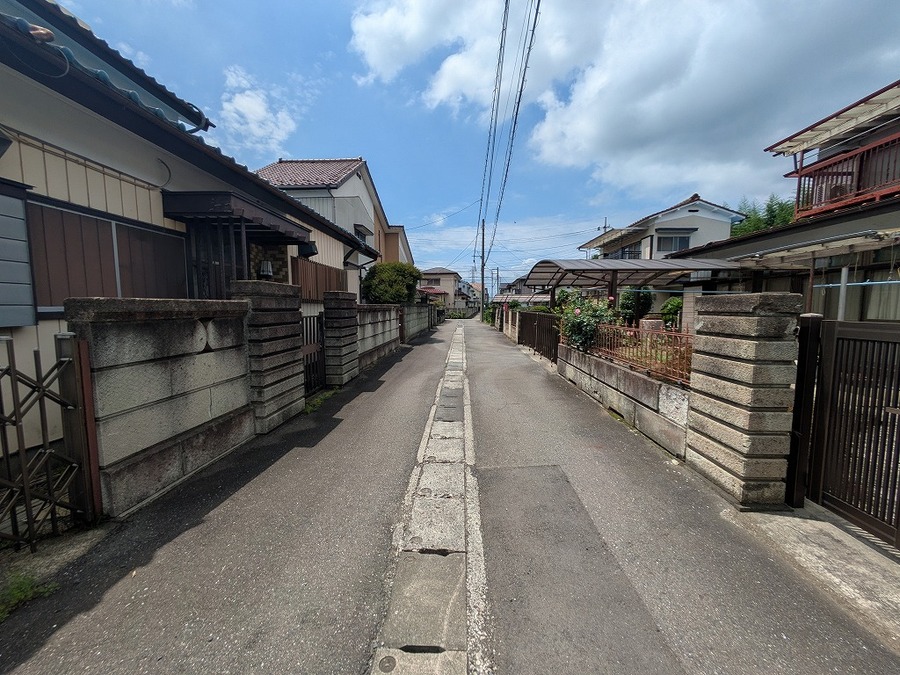 前面道路