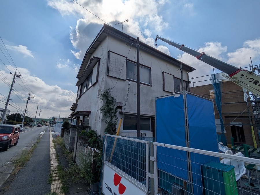 北東側より外観