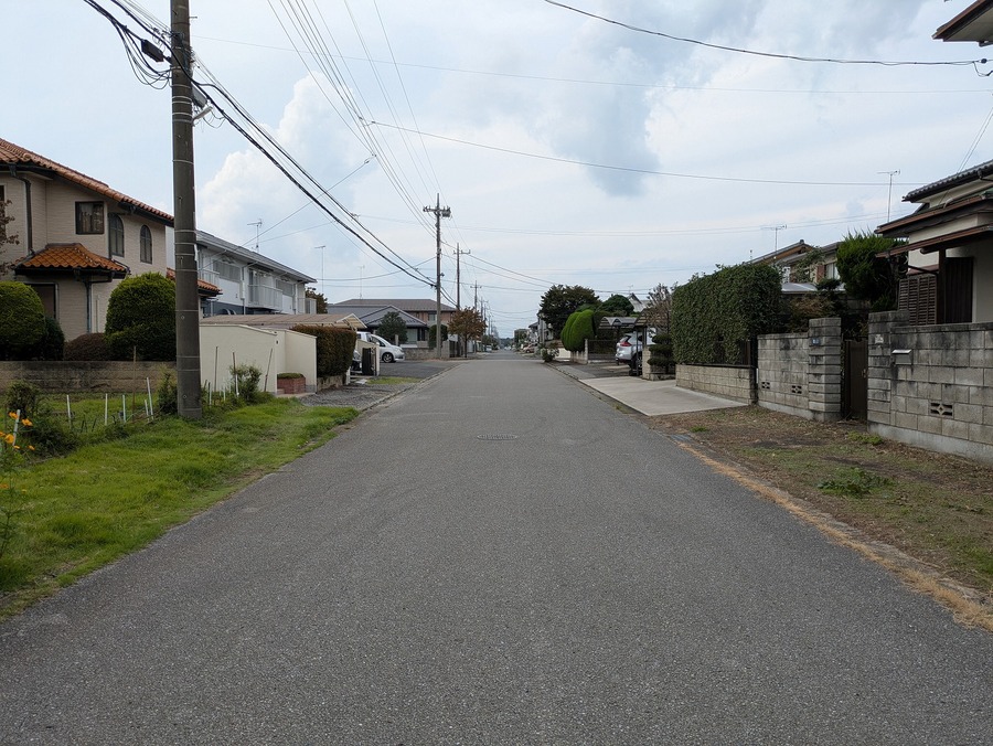 前面道路北側