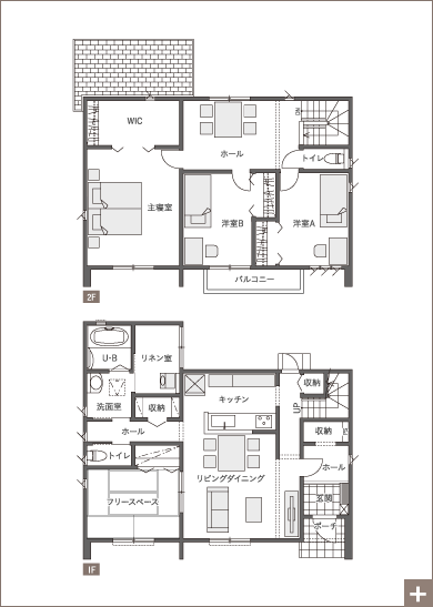 下屋タイプ見取図