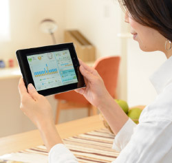 HEMSで電力の見える化