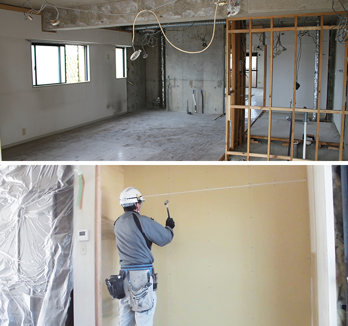 大規模リフォームなら、スケルトンリフォームがおすすめです