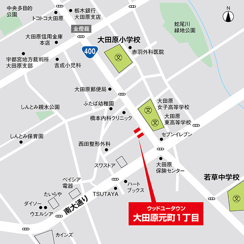 ウッドユータウン大田原元町1丁目 建売住宅 Toyota Woodyou Home 栃木エリア ウッドユータウン大田原元町1丁目 建売住宅 Toyota Woodyou Home 栃木エリア